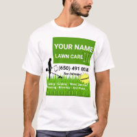 Jardinería de camisetas de servicio de siembra