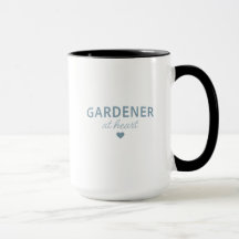 JARDINERO DE CORAZÓN - Taza negra
