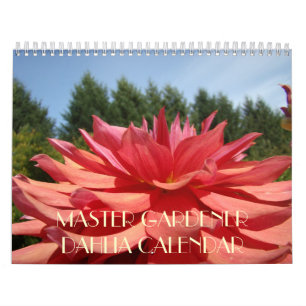 JARDINERO EXPERTO Flores de Dalia Calendario Regal
