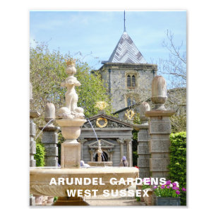 Jardines Arundel en primavera, foto de West Sussex
