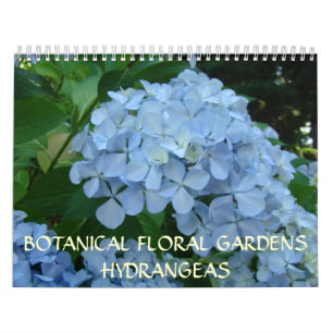 Jardines Botánicos Florales Calendario HYDRANGEAS