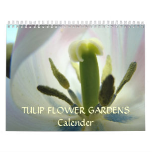 JARDINES DE FLORES DE TULIPÁN Calendarios Regalos