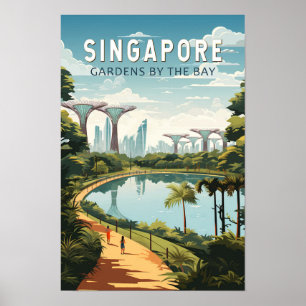 Jardines de Singapur junto a la bahía Viaje Arte V