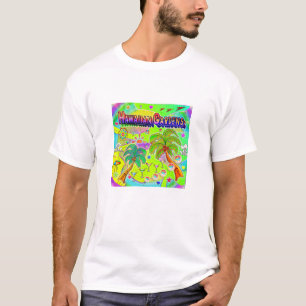 Jardines hawaianos menten en camiseta