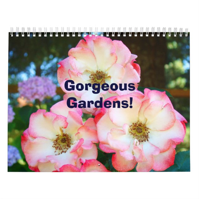 ¡Jardines Hermosos! Calendario Jardín de Flores Pe (Tapa)