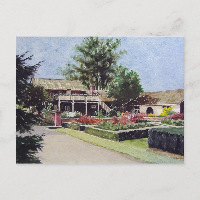 Jardines rotarios de Janesville Wisconsin - postal (Anverso)