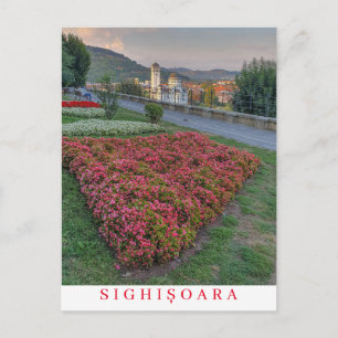 Jardines Sighisoara vista postal