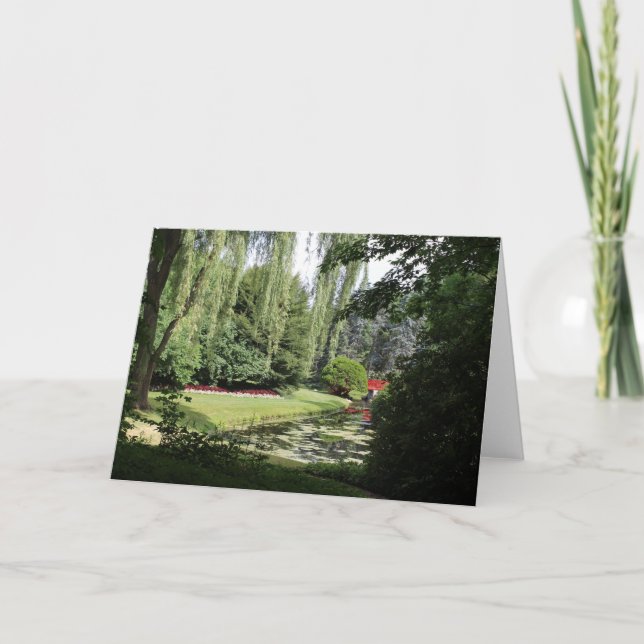 Jardines - Tarjeta de felicitación Midland Michiga (Anverso)
