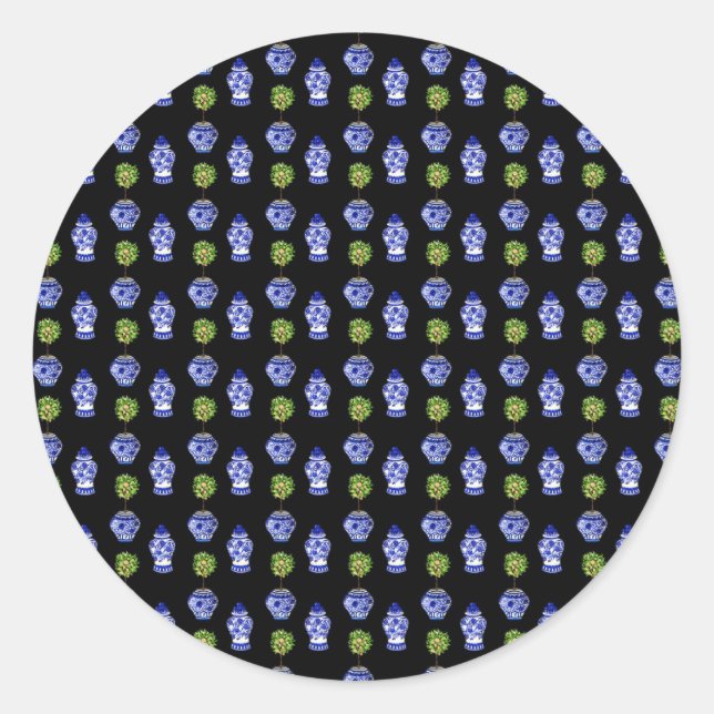 Jares de jengibre y Sellos para sobres de árbol de (Anverso)