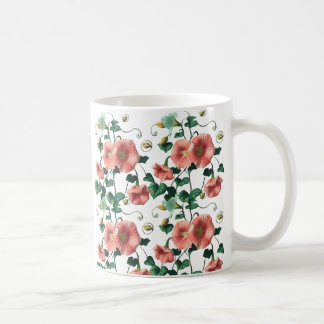 jarra botánica, jarra de cerámica floral, taza de 