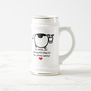 Jarra De Cerveza #1 Moo...san Padre Maravilloso - Stein