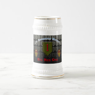 Jarra De Cerveza 1r Regalo Stein de la división de infantería