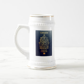 Jarra De Cerveza [200] Cobertura de pasaporte canadiense
