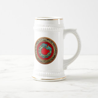 Jarra De Cerveza [200] Serpent God Quetzalcoatl [Jade]