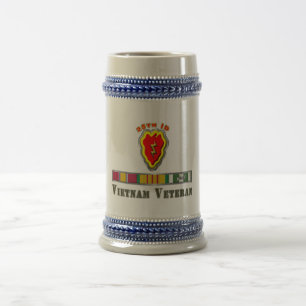 Jarra De Cerveza 25.ª División de Infantería Veterano de Vietnam