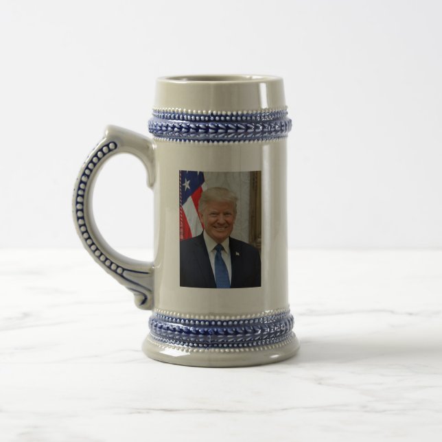 Jarra De Cerveza 45 presidente Donald Trump (Izquierda)