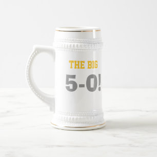 Jarra De Cerveza 50.o Cumpleaños Stein