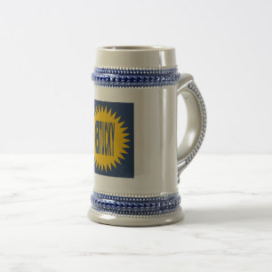 Jarra de cerveza 624 g gris azul SOL KENTUCKY