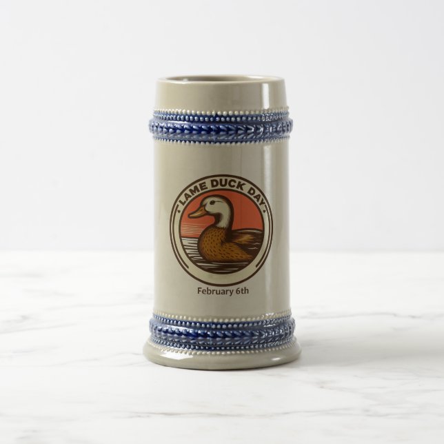Jarra De Cerveza 6 de febrero - Día del Pato Cojo (Centro)