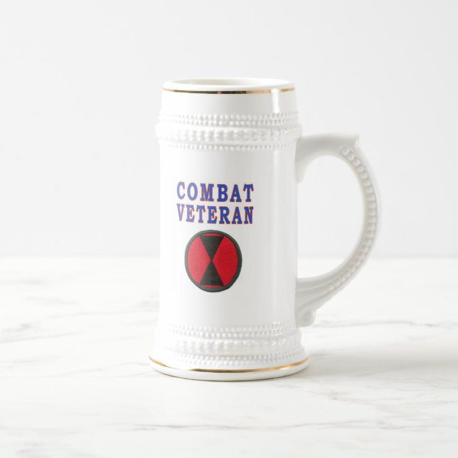 JARRA DE CERVEZA 7ª DIVISIÓN DE INFANTERÍA (Derecha)