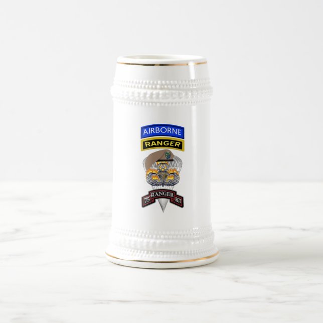 Jarra De Cerveza 75.º Regimiento de Rangers "Sua Sponte" (Centro)