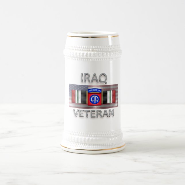 Jarra De Cerveza 82ª División Aérea Veterana de Iraq (Centro)