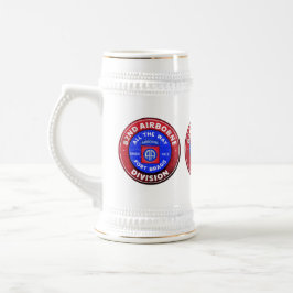 Jarra De Cerveza 82ª División Aerotransportada Fort Bragg