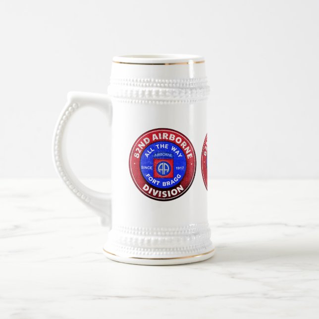Jarra De Cerveza 82ª División Aerotransportada Fort Bragg (Izquierda)