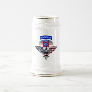 Jarra De Cerveza 82.ª División Aerotransportada - Fort Bragg