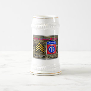 Jarra De Cerveza 82.º Sargento de la División Aérea