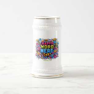 Jarra De Cerveza 9 ene. - Día del nerd de la palabra