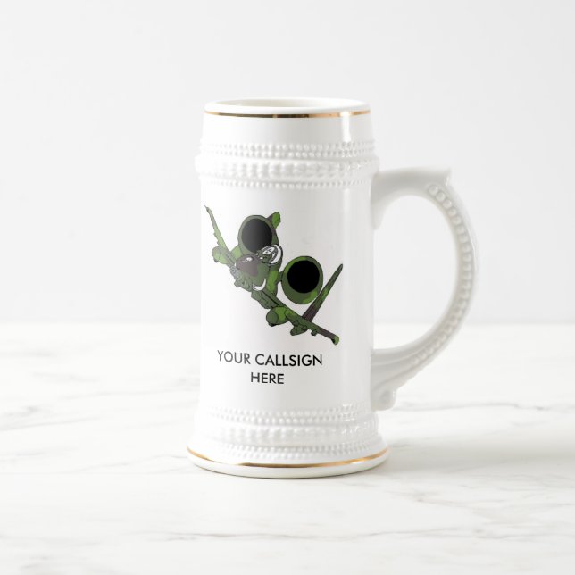 JARRA DE CERVEZA A-10 CERVEZA STEIN (Derecha)