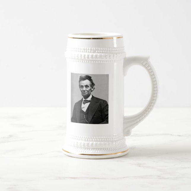 Jarra De Cerveza Abraham Lincoln (Derecha)