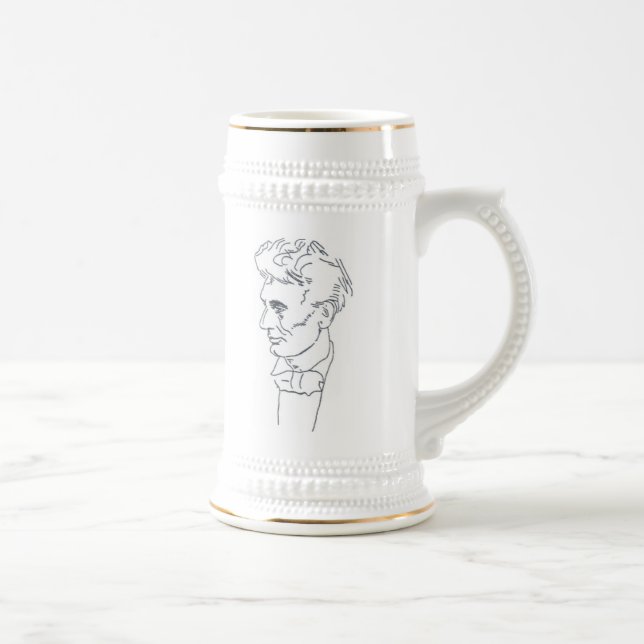 Jarra De Cerveza Abraham Lincoln Stein bicentenario (Derecha)