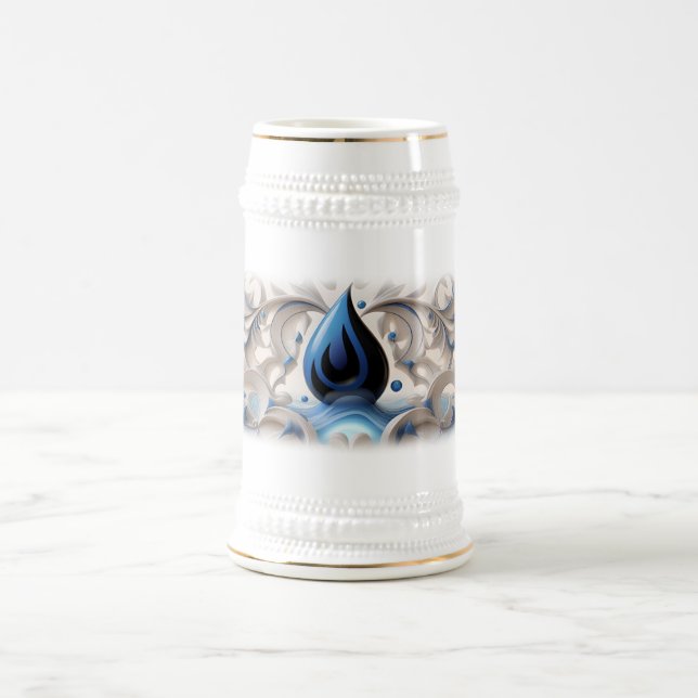 Jarra De Cerveza Acero de agua encantado (Centro)