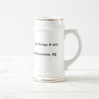 Jarra De Cerveza Albañil principal Stein de Potunk