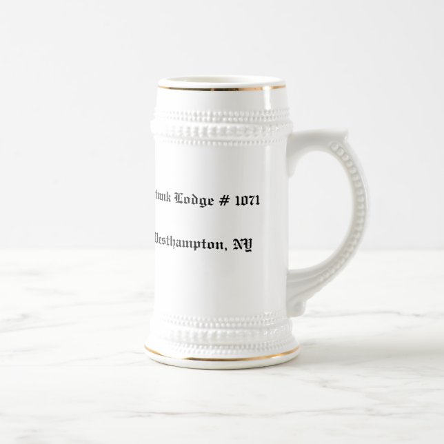 Jarra De Cerveza Albañil principal Stein de Potunk (Derecha)