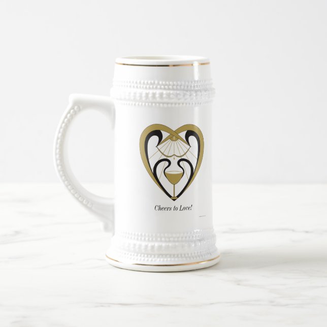 Jarra De Cerveza Alegrías al amor (Izquierda)