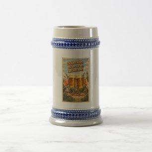 Jarra de cerveza alemana de New Ulm MN Oktoberfest