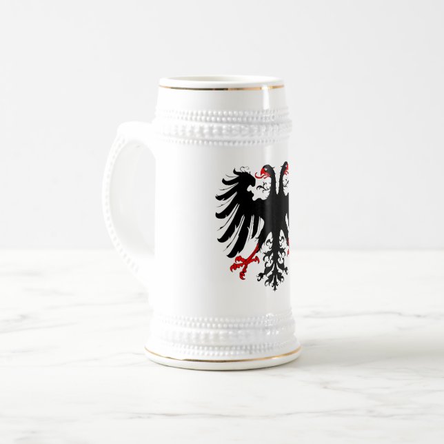Jarra De Cerveza Alemania para siempre/Imperio alemán bandera de do (Anverso izquierdo)