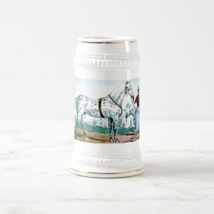 Jarra De Cerveza Alexander el caballo, EE. UU. 1840