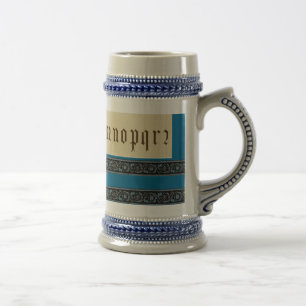 Jarra De Cerveza Alfhabet Mug