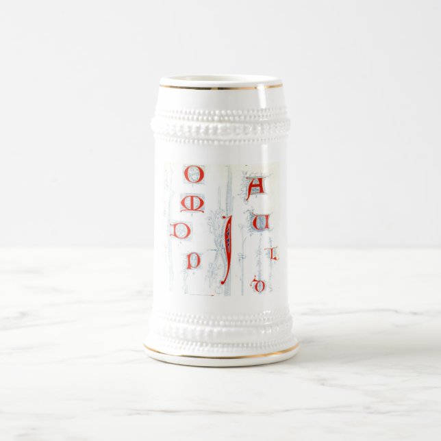 Jarra De Cerveza Alfhabet Mug (Centro)
