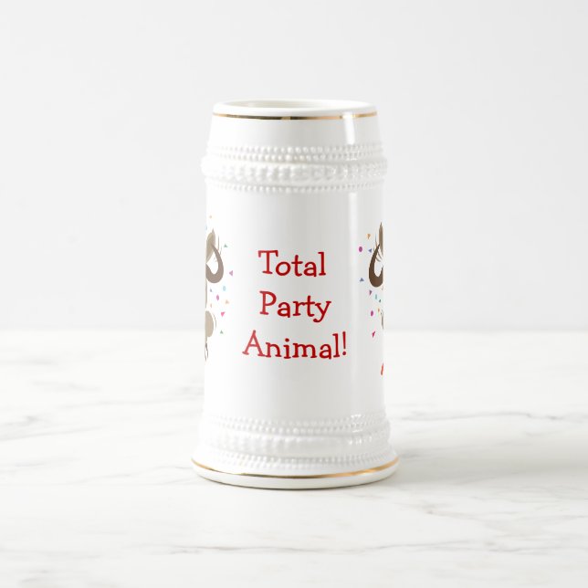 Jarra De Cerveza Algún juerguista de Stuff_Total del Gnu (Centro)