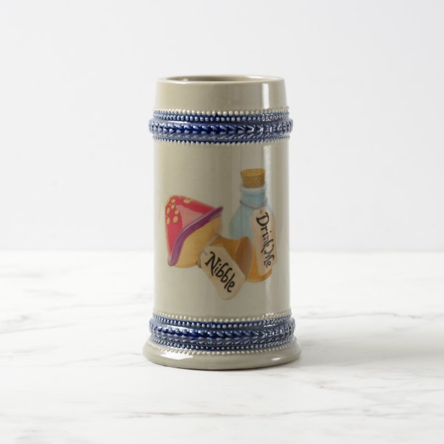 Jarra De Cerveza Alicia en el país de las maravillas (Centro)