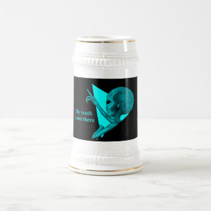 Jarra De Cerveza Alienígena Gris, la verdad está ahí fuera