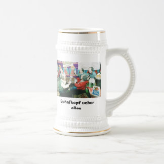 Jarra De Cerveza Alle del ueber de Schafkopf