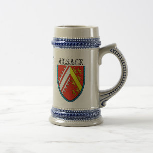 Jarra De Cerveza Alsacia Stein/taza de cerveza