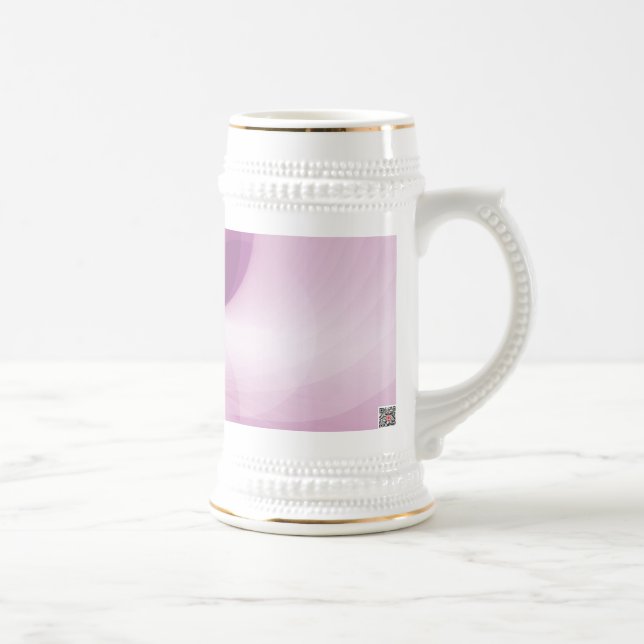 Jarra De Cerveza Amanecer Rosa (Derecha)