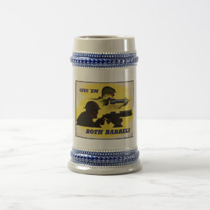 Jarra De Cerveza Ambos Barriles, Industria Militar, Esfuerzo de Gue